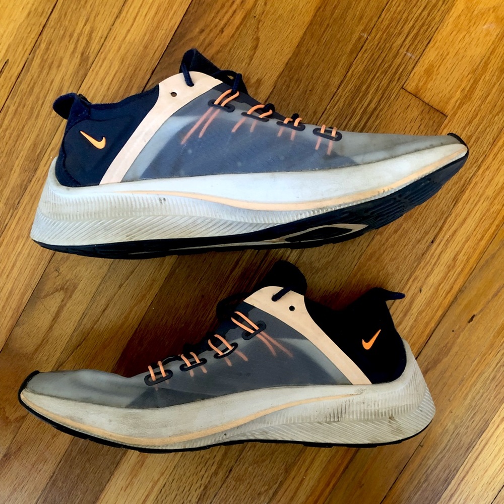 Nike EXP-X14 Running Shoes Navy Blue/Pink Size 8 A03170-401